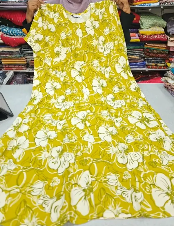 Premium Rayon Maxi Gown | 46-48 Length | MG145